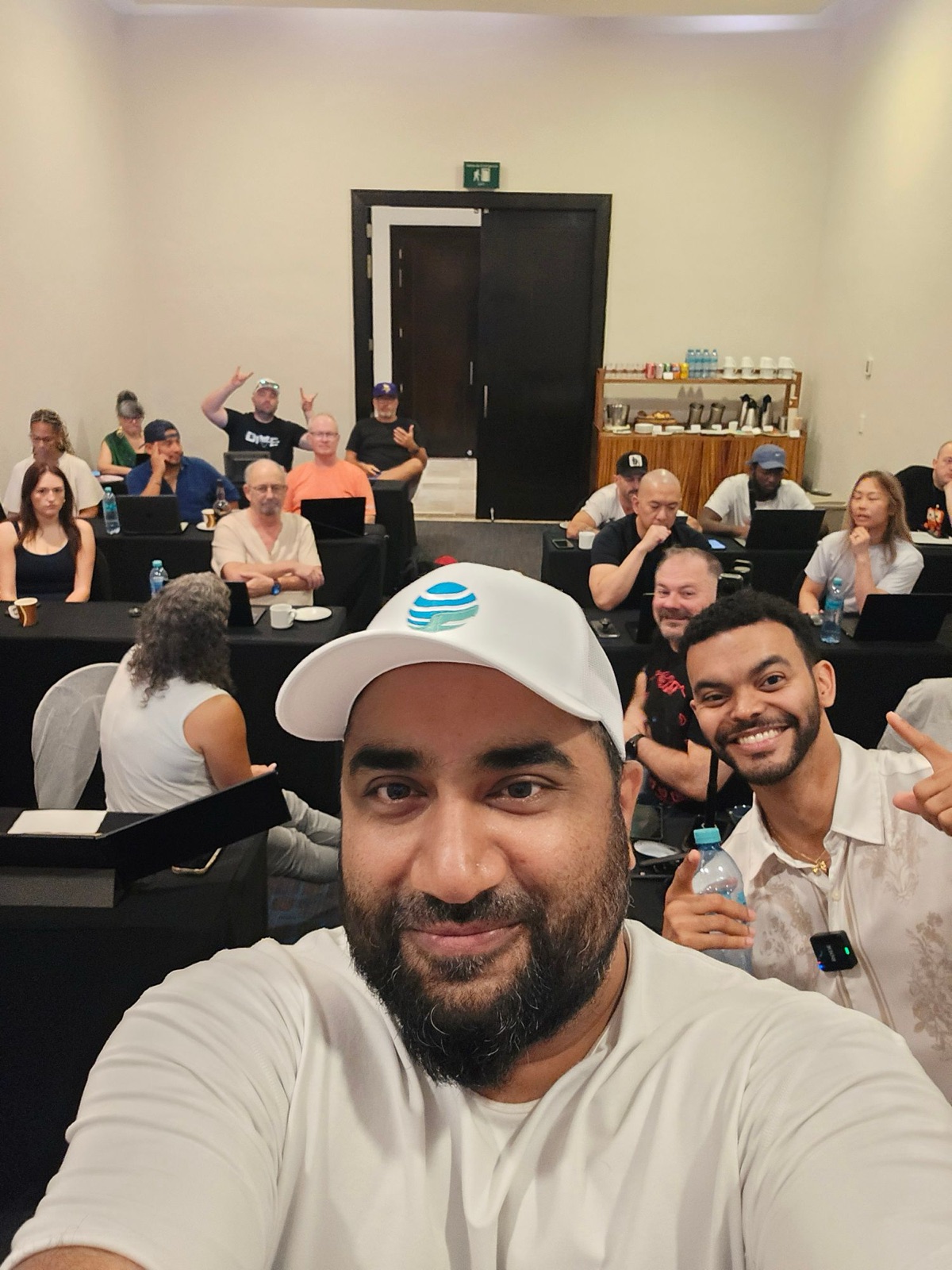 Fer Patel with the cohort during the VIP Day at AI Unleashed Intensive